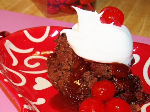 Crocked Cherry Cola Chocolate Cake/ Kelli’s Retro Kitchen Arts