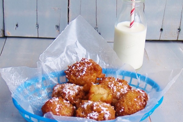 Easy Apple Fritters – Kellis Kitchen