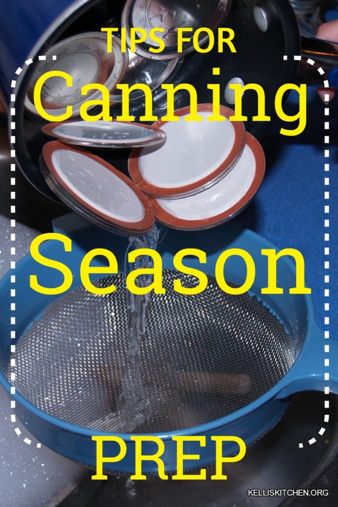 How to prepare for canning season- January, February, and March are the greatest months to get ready for the upcoming canning season within most of the United States. 