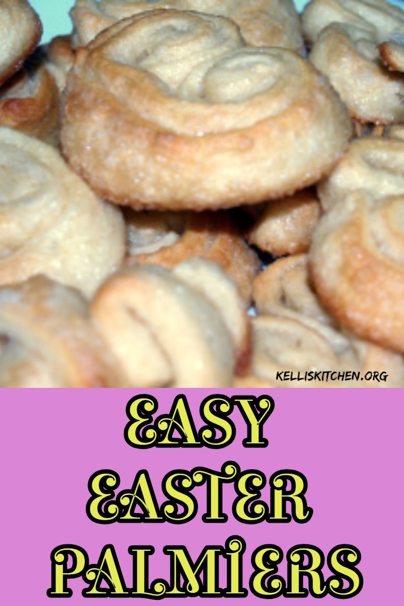 EASY EASTER PALMIERS via @KitchenKelli