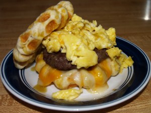 3 Biscuit Waffle Breakfasts