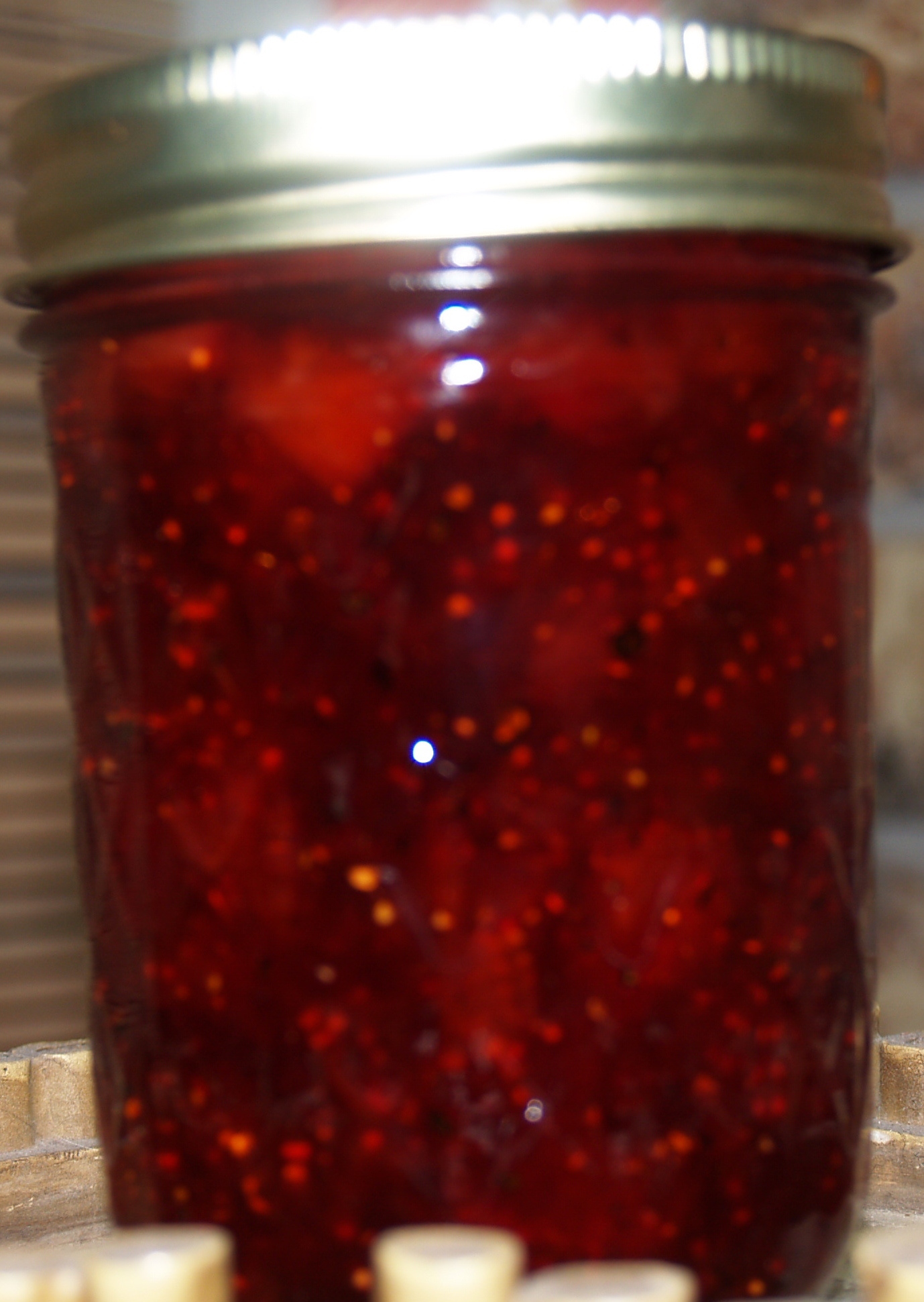 Strawberry, Balsamic Vinegar & Black Pepper Jam
