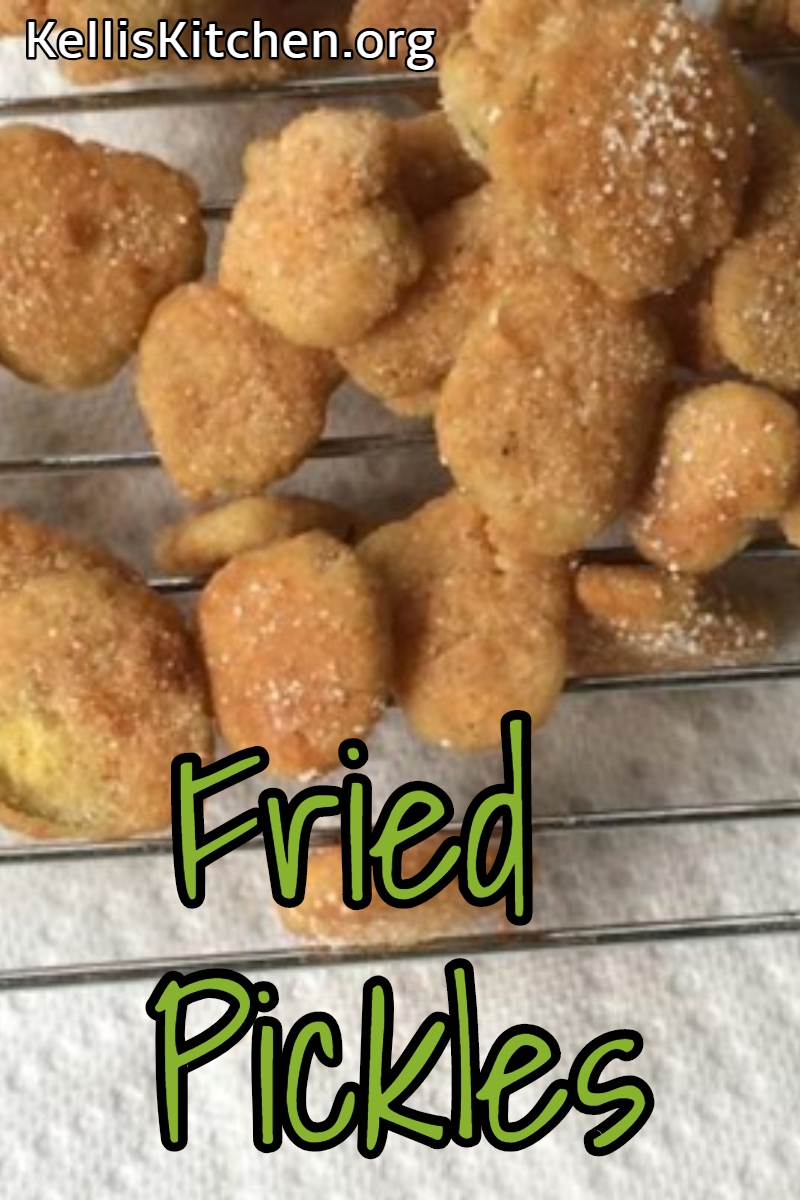 FRIED PICKLES via @KitchenKelli