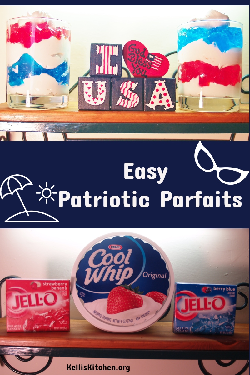 Easy Patriotic Parfaits via @KitchenKelli