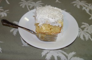 Pina Colada Poke Cake from Kelli's Kitchen
