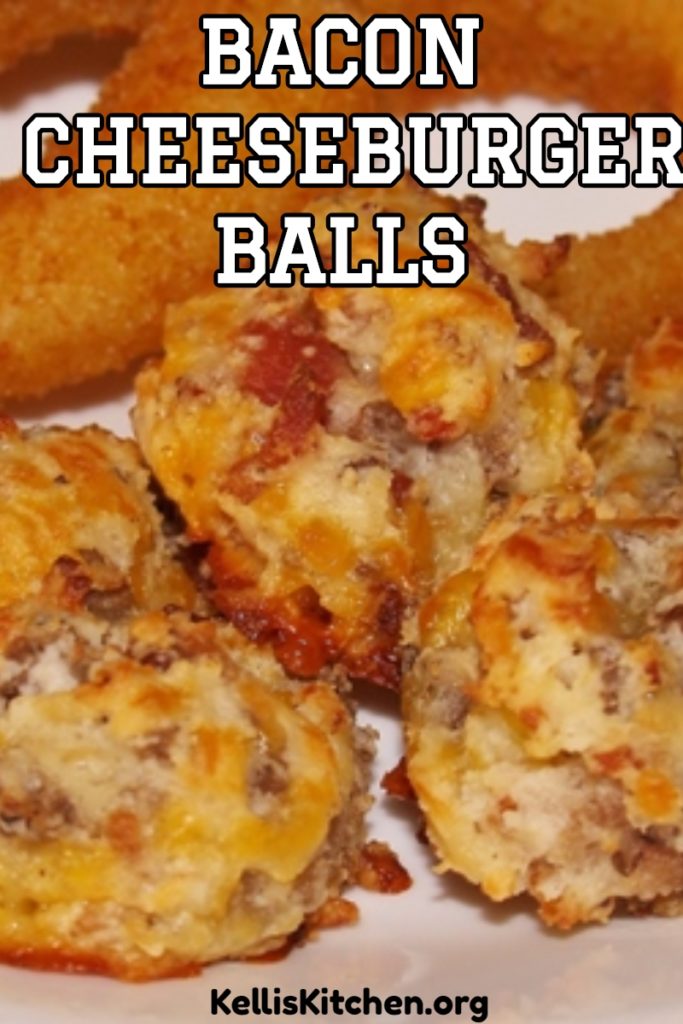 BACON CHEESEBURGER BALLS