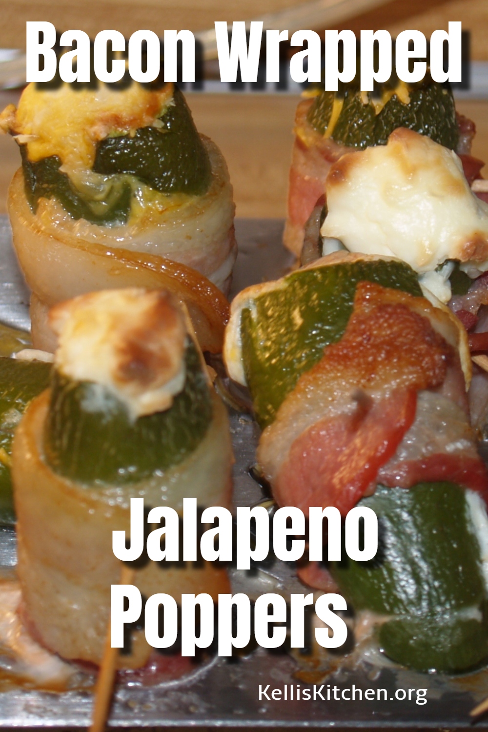 Bacon Wrapped Jalapeno Poppers via @KitchenKelli