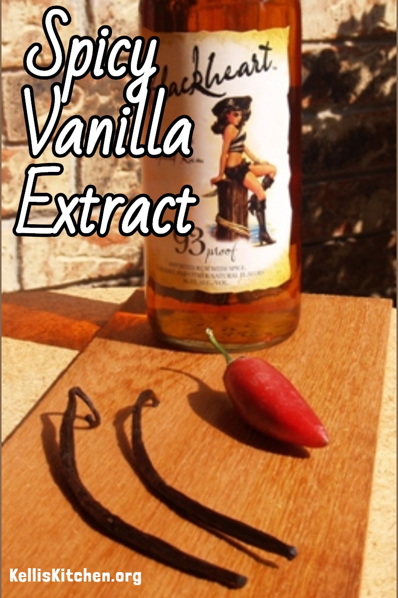 Spicy Vanilla Extract via @KitchenKelli