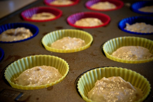 Reese's Banana Bread Muffins