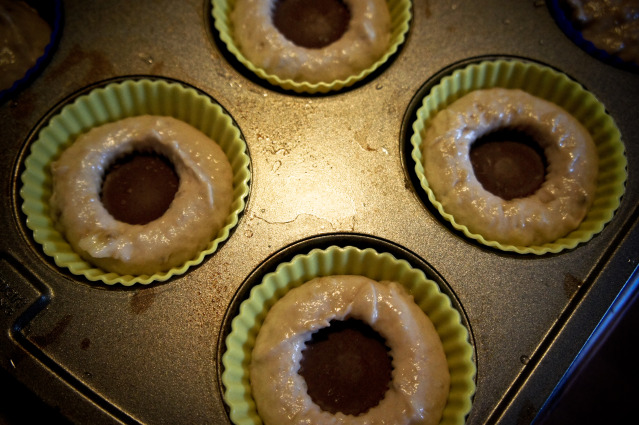 Reese's Banana Bread Muffins