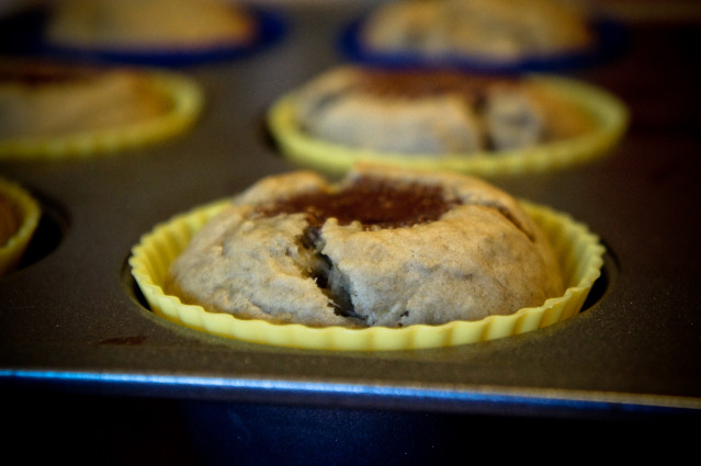 Reese's Banana Bread Muffins