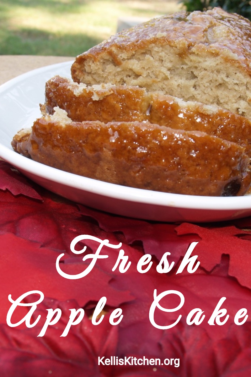 Fresh Apple Cake via @KitchenKelli