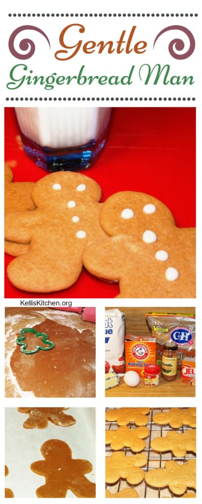A Kinder Gentler Gingerbread Man Cookie