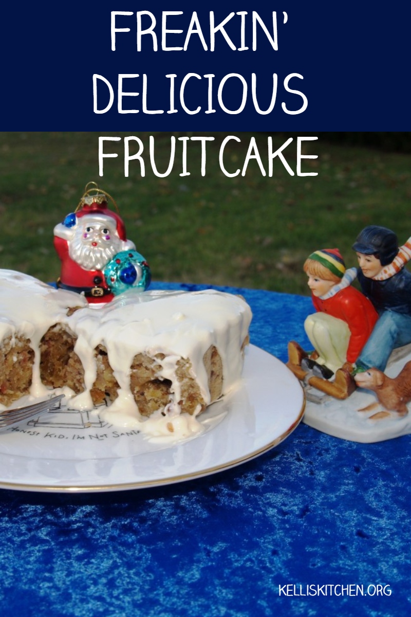 FREAKIN’ DELICIOUS FRUITCAKE via @KitchenKelli