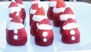 Strawberry Santas/Kelli's Kitchen