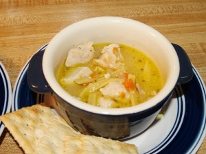 Warm Comforting Chicken Noodle Soup