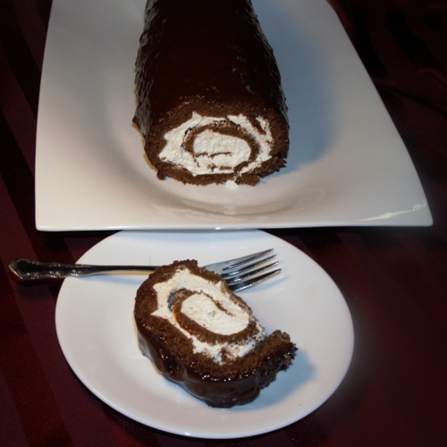 Homemade Little Debbie Swiss Roll Cake