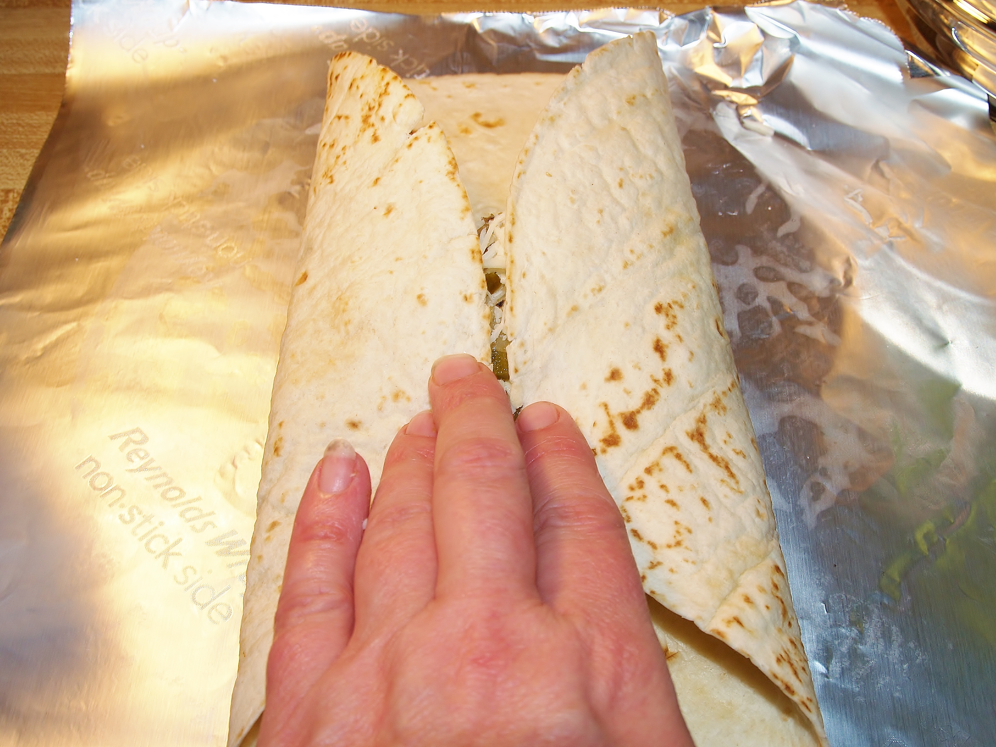 Flying Burritos from Kelli's Kitchen