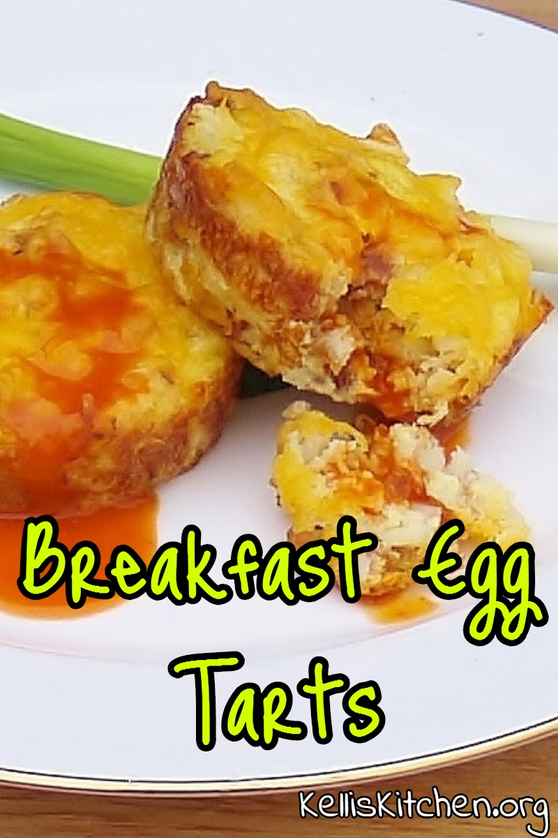 Breakfast Egg Tarts via @KitchenKelli