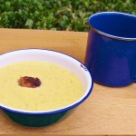 Beer Cheese Soup with Meatballs