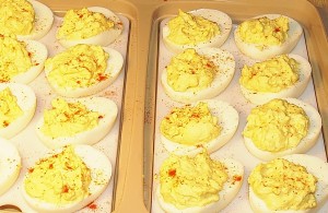 Deviled Eggs with a Kick from Kelli's Kitchen