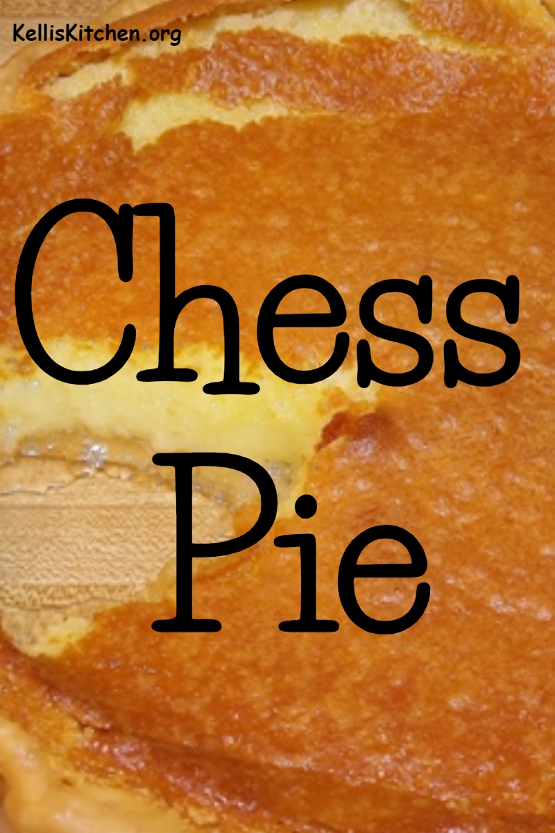 Chess Pie via @KitchenKelli