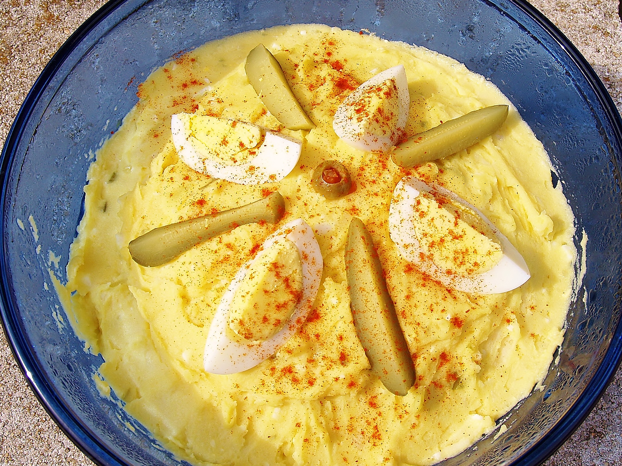 Aunt Irene’s Old Fashioned Mustard Potato Salad - KellisKitchen.org