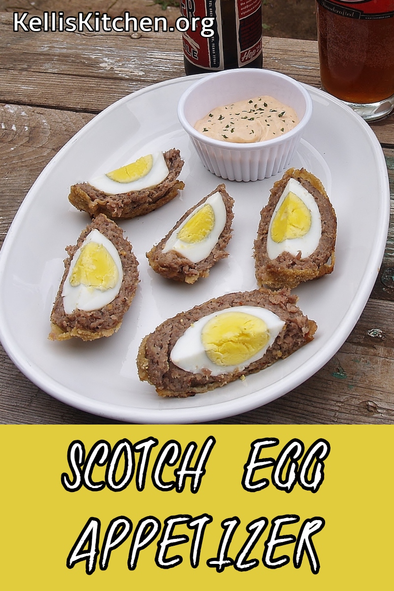 SCOTCH EGG APPETIZER via @KitchenKelli