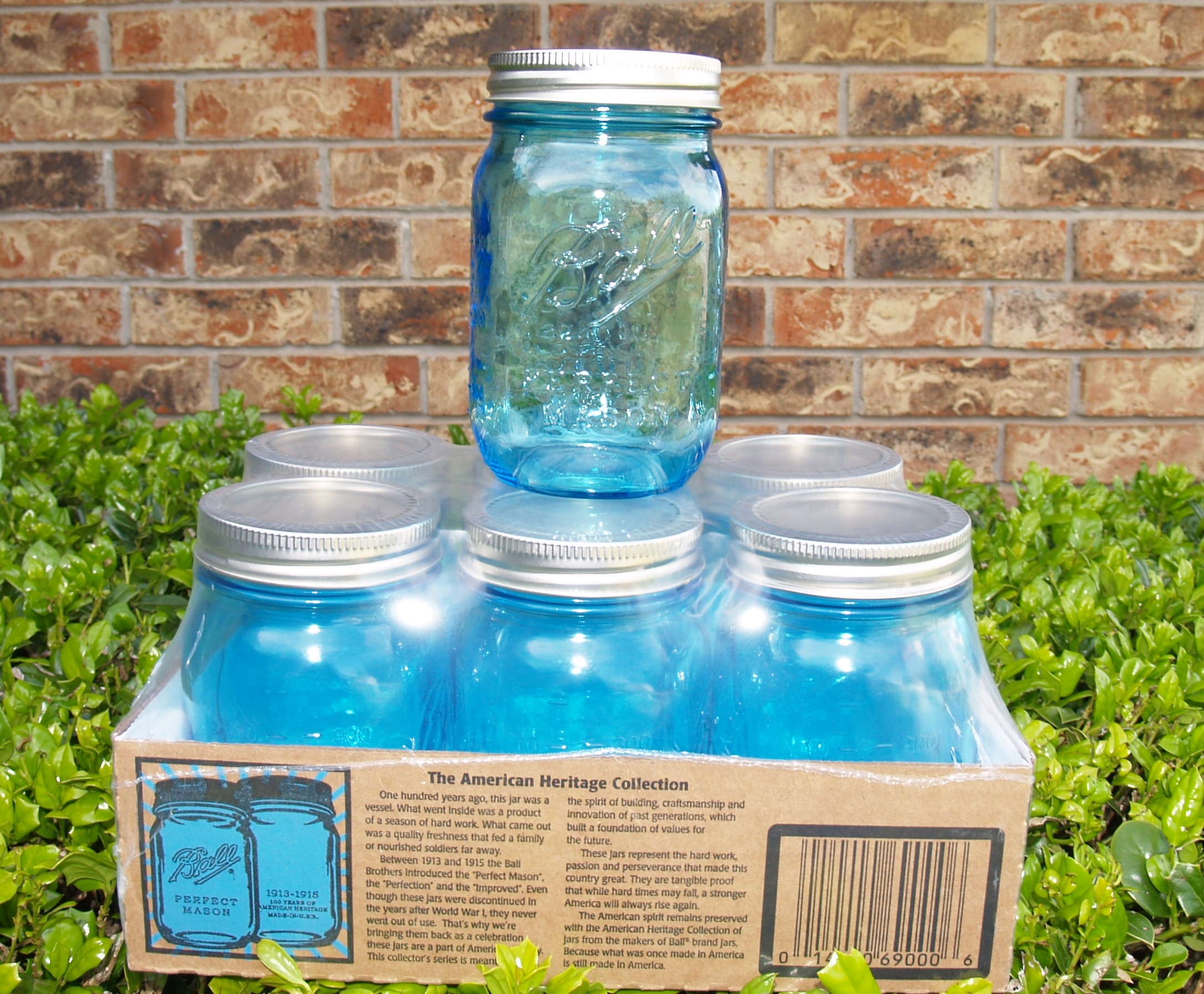 Blue Mason Jar Giveaway