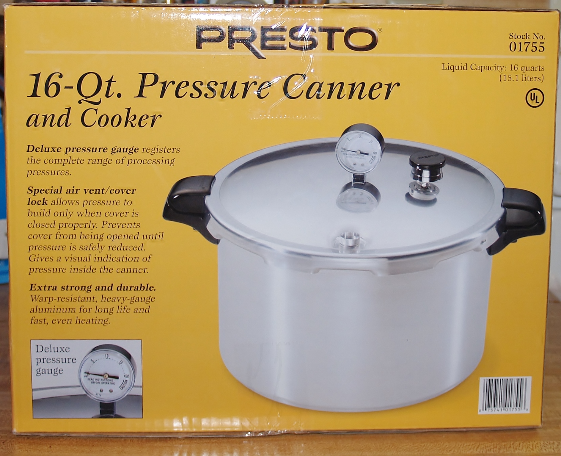 Presto 16 Qt. Pressure Canner - Spoil the Cook