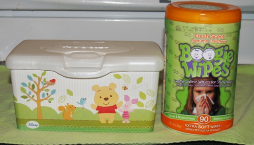 iney and Boogie Wipes Container Upcycle