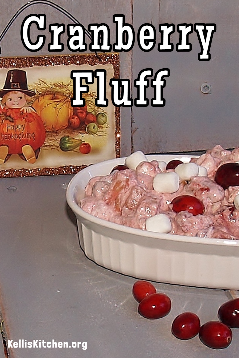 Cranberry Fluff via @KitchenKelli