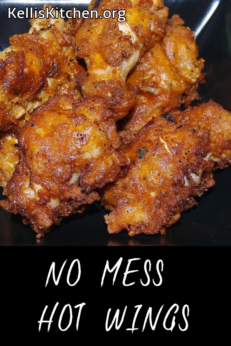 NO MESS HOT WINGS! These are quick and super easy! via @KitchenKelli