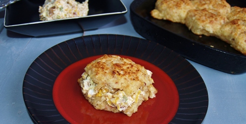 Nana’s Pimento Cheese and Ham Biscuits from Kelli's Kitchen