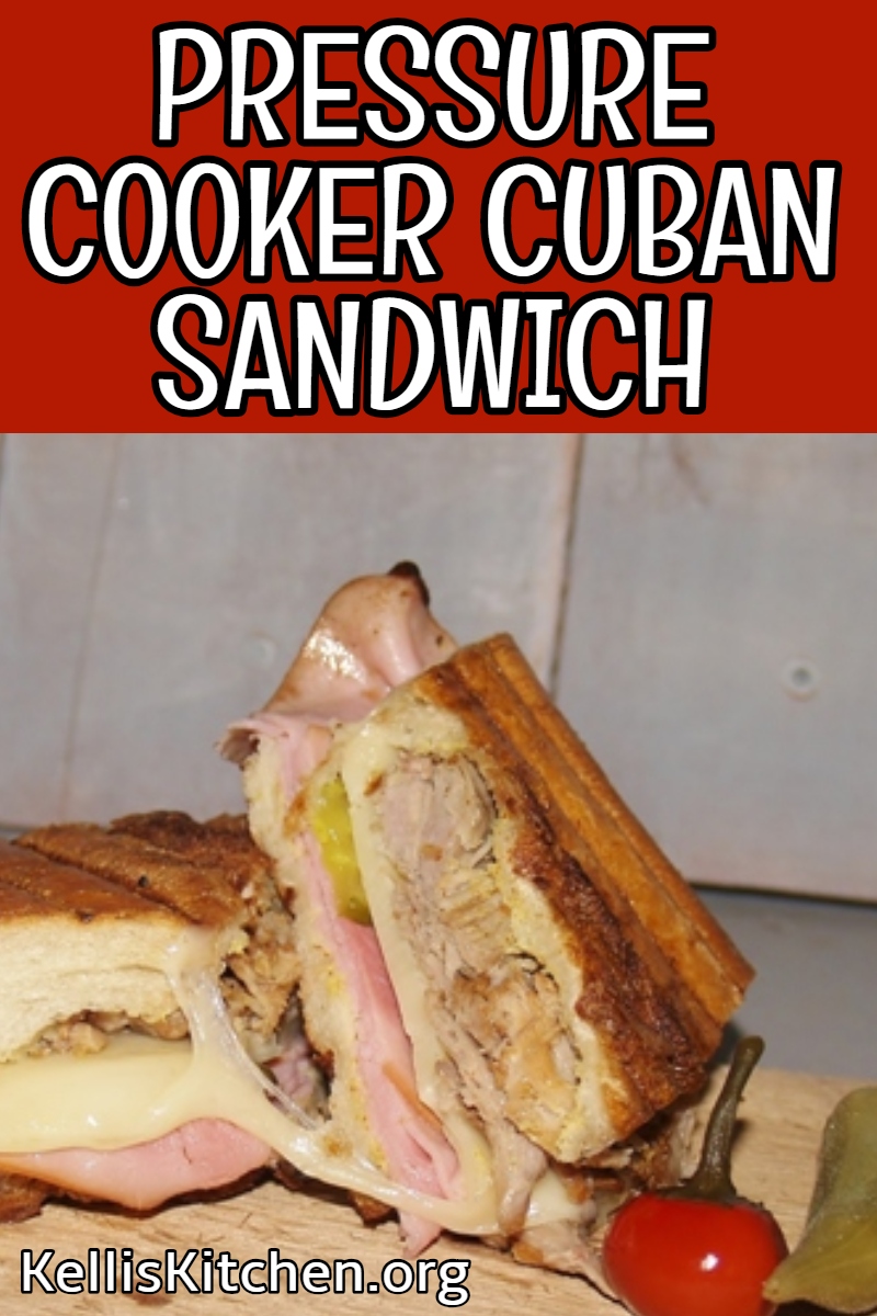 PRESSURE COOKER CUBAN SANDWICH via @KitchenKelli