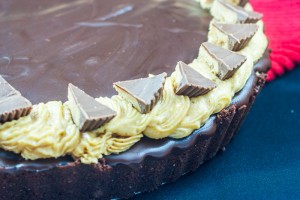 Chocolate Peanut Butter Pie - The Girl in the Little Red Kitchen