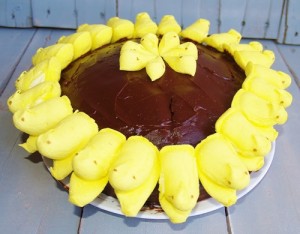 Chocolate Peeps Cake – Kellis Kitchen