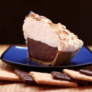 Cupcakes and Kale Chips' S'Mores Pudding Pie
