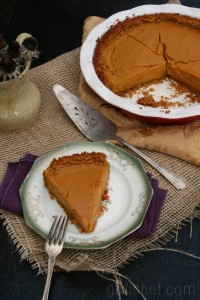 coconut sweet potato pie with spiced graham cracker crust - Girlichef