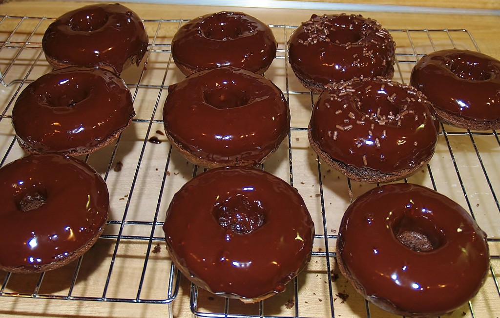 Chocolate Chocolate Donuts!