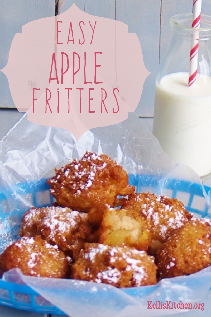 Easy Apple Fritters via @KitchenKelli