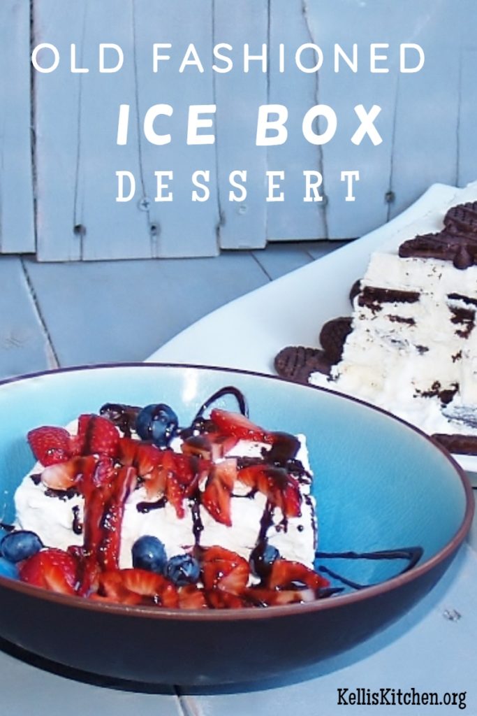 OLD FASHIONED ICE BOX DESSERT