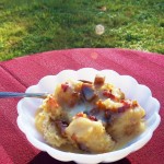 Bacon and Fig Bread Pudding
