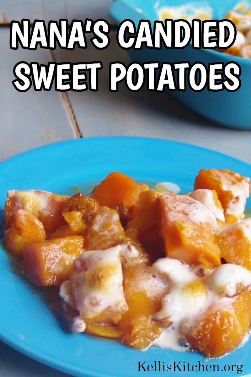 NANA’S CANDIED SWEET POTATOES via @KitchenKelli