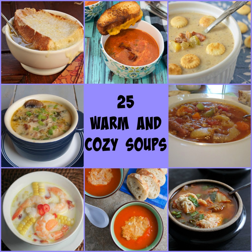 25 Warm and Cozy Soups