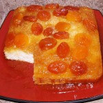 7 UP Apricot Upside-Down Cake