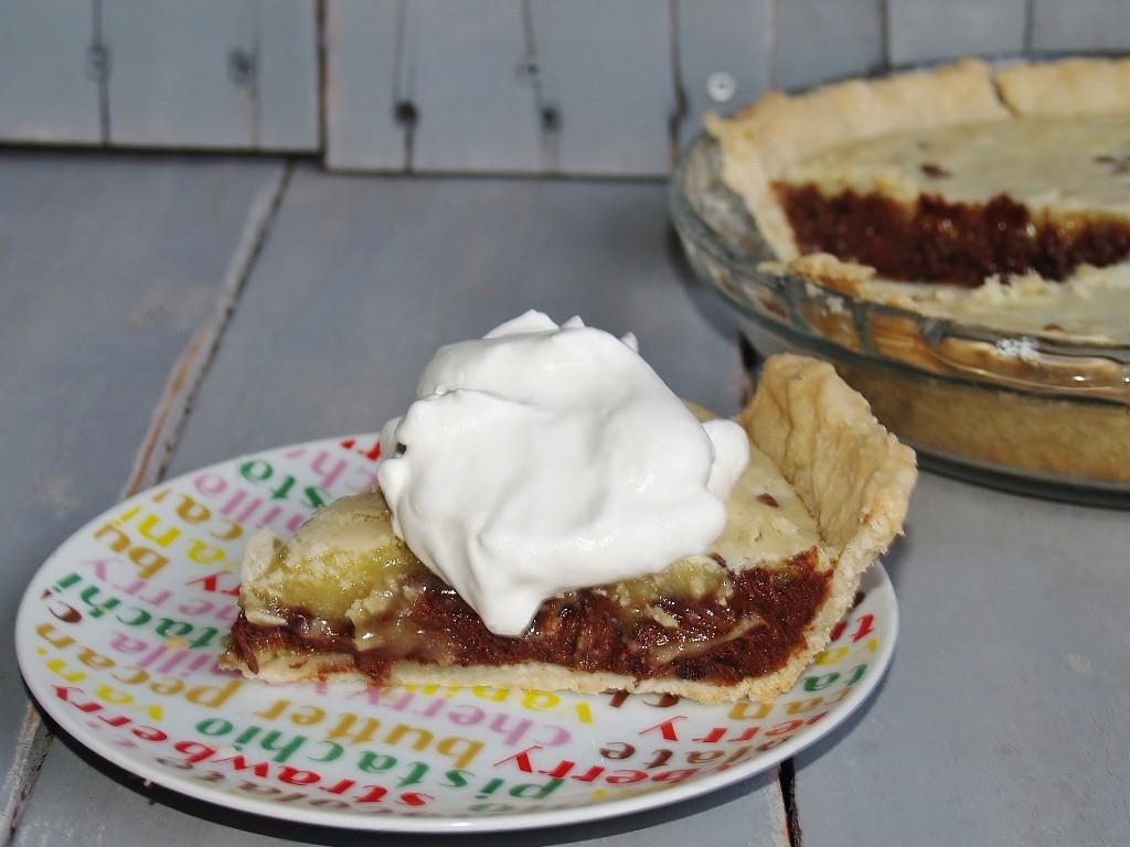 Recipe for Kentucky Derby Pie for National Pi Day with 20 other blogger pies included. – Kellis Kitchen