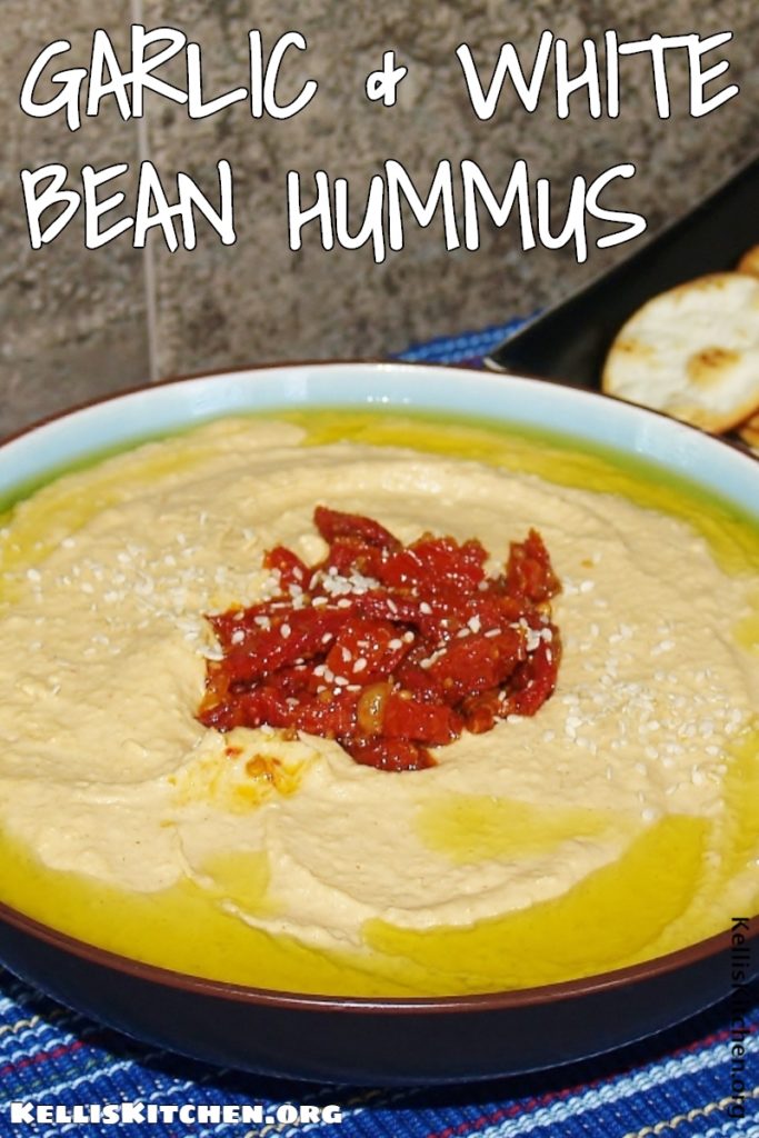 GARLIC AND WHITE BEAN HUMMUS