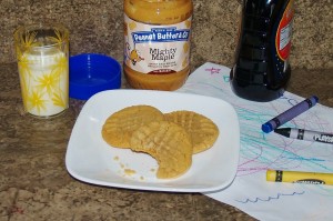 Peanut Butter and Syrup Cookies