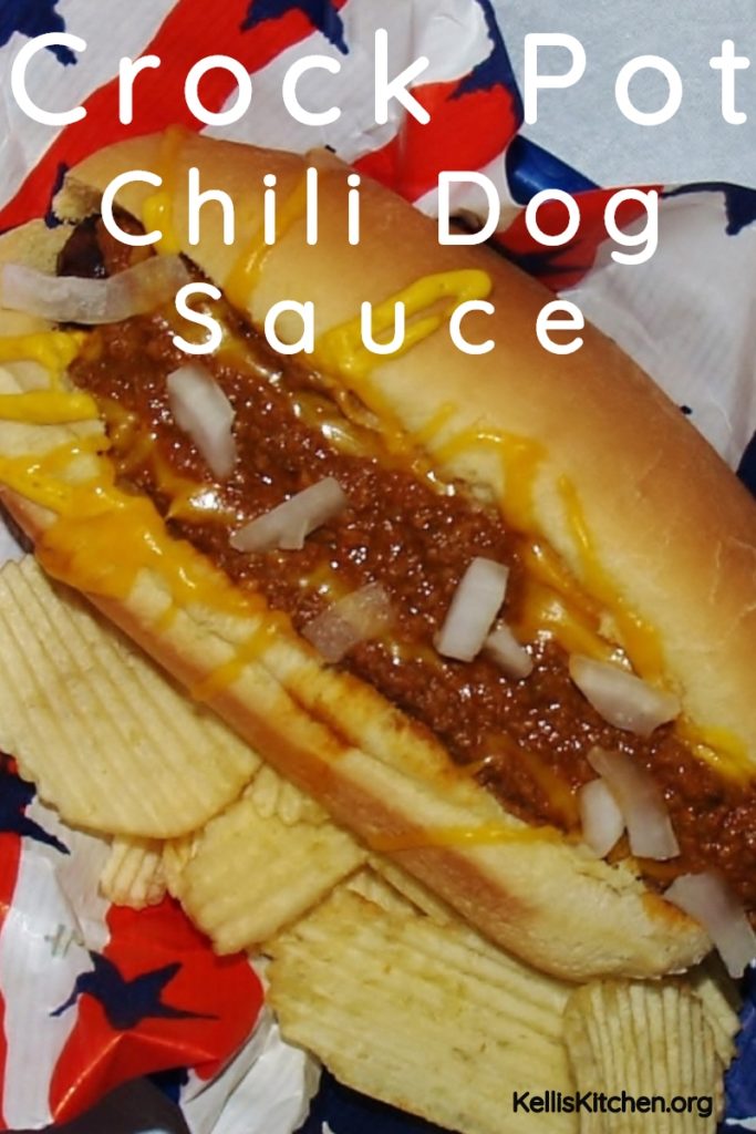 CROCK POT CHILI DOG SAUCE